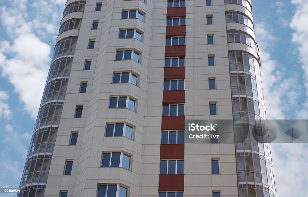 Edificio del apartamento - Foto de stock de Arquitectura libre de derechos