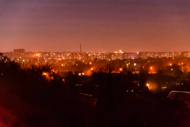 istock View on the midnight city Alexandria, Ukraine 921577208