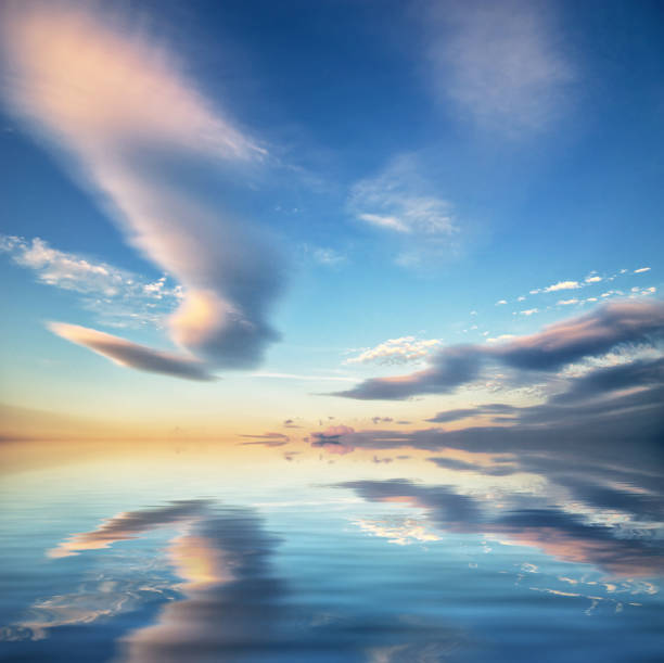 istock beautiful sunset on the sea. beautiful seascape 921594474