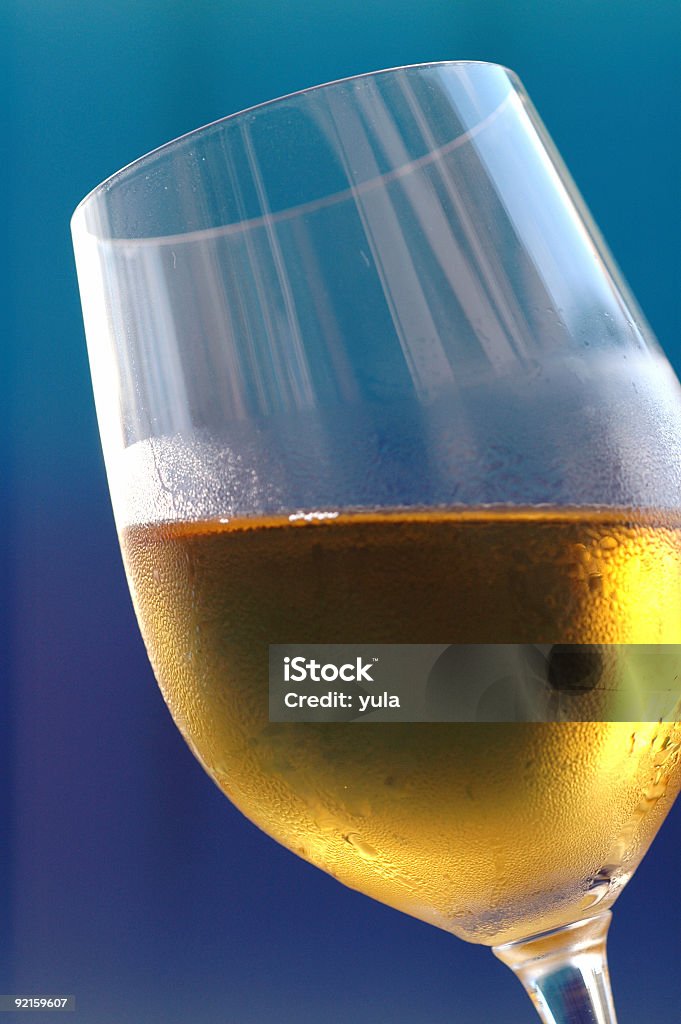 Copo de Vinho Branco - Royalty-free Bebida Foto de stock
