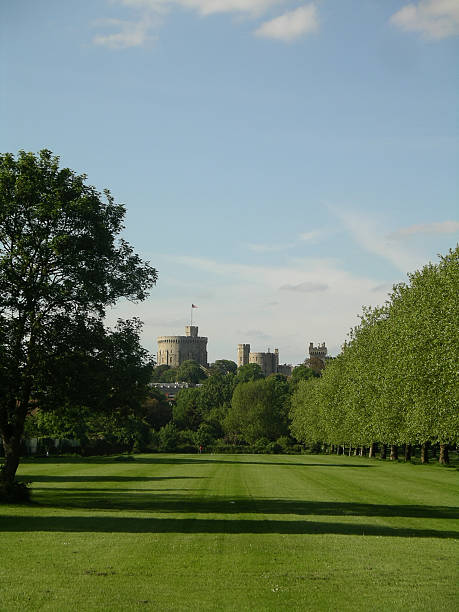 Castelo de Windsor - fotografia de stock