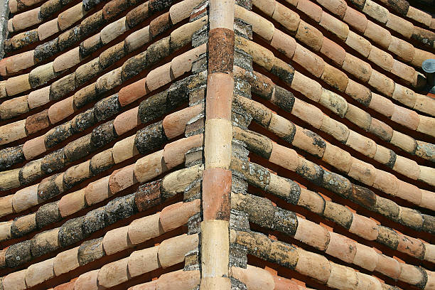 Dubrovnik roof stock photo