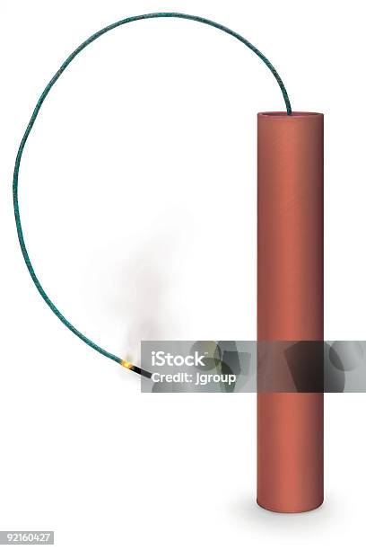 Stick Of Dynamite Stock Photo - Download Image Now - Anger, Anxiety, Bomb