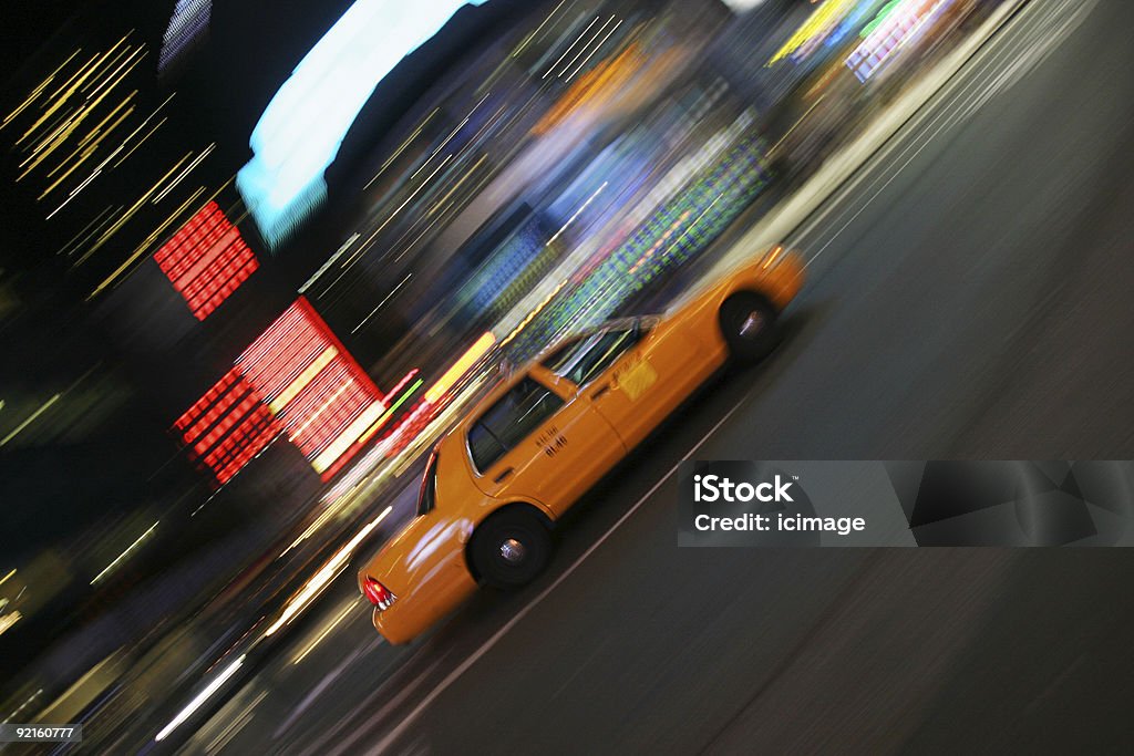 De Nueva York Taxi - Foto de stock de Amarillo - Color libre de derechos