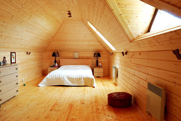 istock Wooden bedroom 92161313