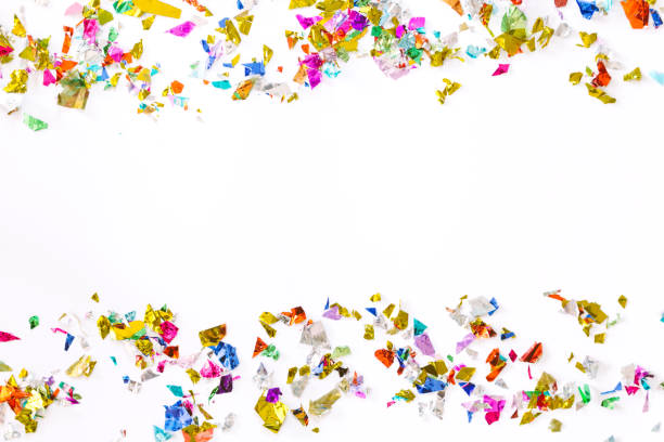 istock Colorful paper frame on white background.flat lay, top view 921617662