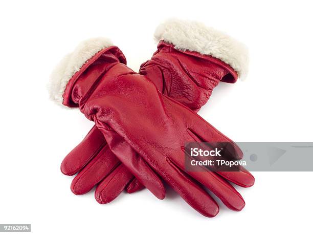 Photo libre de droit de Gants Rouges banque d'images et plus d'images libres de droit de Accessoire - Accessoire, Blanc, En cuir