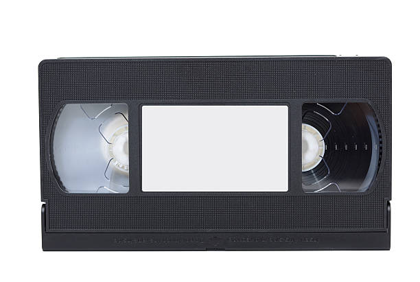 istock front view of vhs video tape with label 92162104