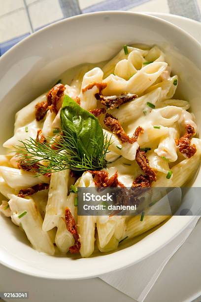 Mediterranean Pasta Stock Photo - Download Image Now - Color Image, Food, No People