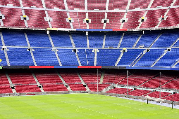 istock view of Nou Camp Stadium in Barcelona 92163049