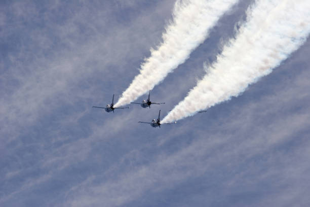 Thunderbirds stock photo