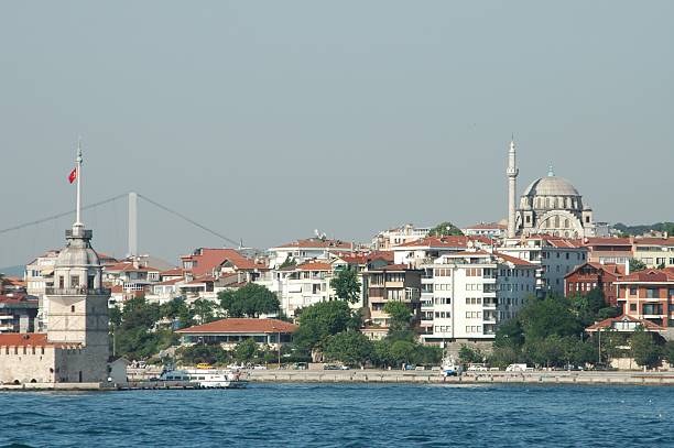 ville d'istanbul - bhosporus photos et images de collection