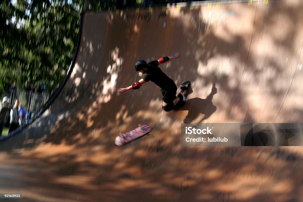 Skaterboy keeping his balance  Falling Stock Photo