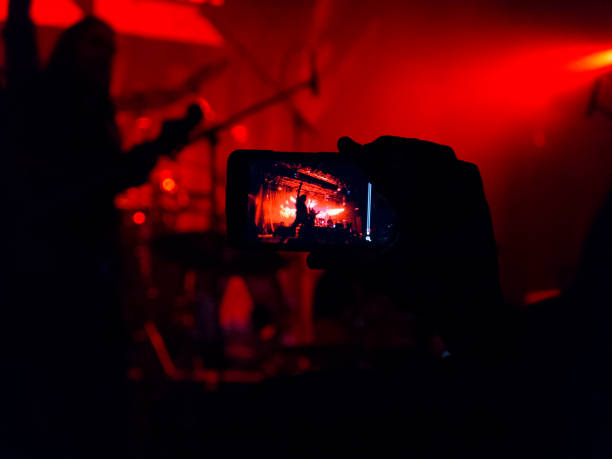 istock Concert crowd in front of a live stage 921643138