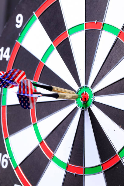 istock darts,  darts hit the center 921644304