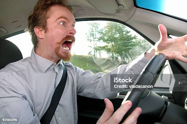 Mad Driver Stock Photo - Download Image Now - Color Image, Horizontal, No People