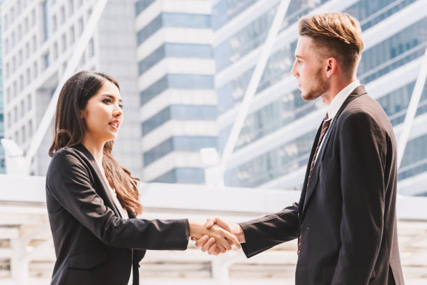 istock Handshake of business partners 921653906