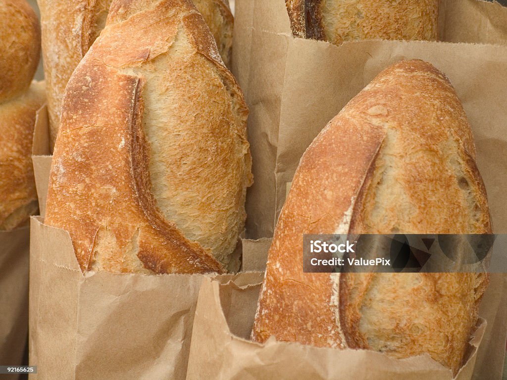 Frisches Brot mit Füllung - Lizenzfrei Backen Stock-Foto