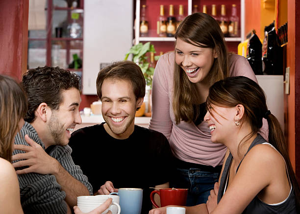 istock Friends in a Coffee House 92165985