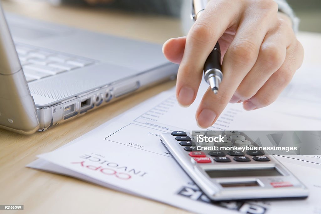 Zahlung der Rechnungen - Lizenzfrei Bezahlen Stock-Foto