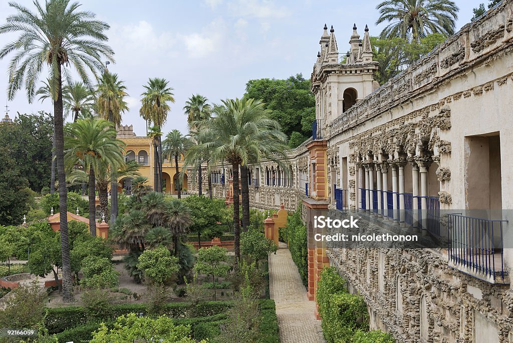 Real Alcazar Seville  Seville Stock Photo