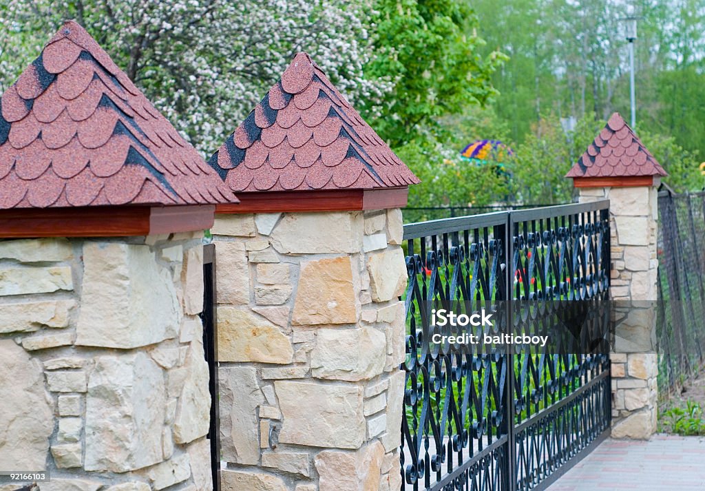 Gate - Lizenzfrei Außenaufnahme von Gebäuden Stock-Foto