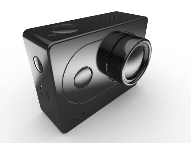 istock 3d illustration of action camera 921668082