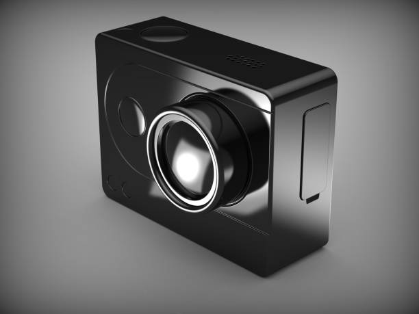 istock 3d illustration of action camera 921668098