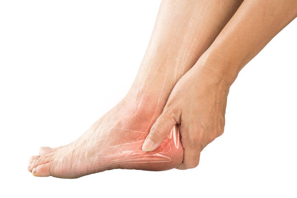 istock heel muscle pain 921670246