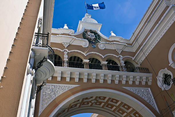 istock Arch in Guatemala City 92167034