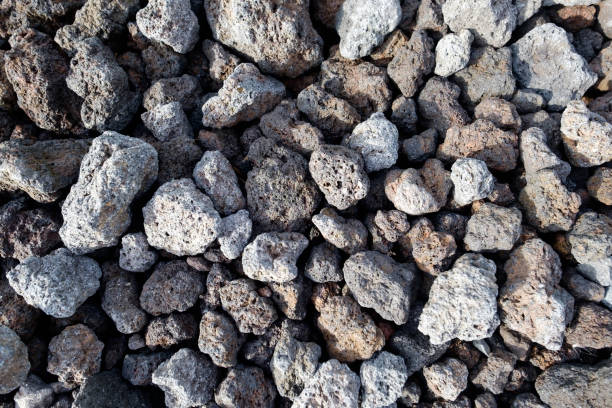 istock abstract background with dry reeble stones 921677544