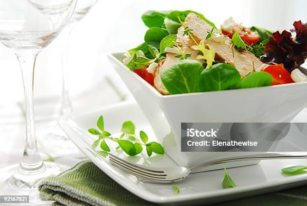 Salad Stock Photo - Download Image Now - Drinking Glass, Freshness, Gourmet