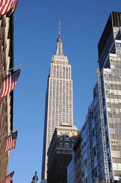 istock A view of the Empire State Building from below 92167913
