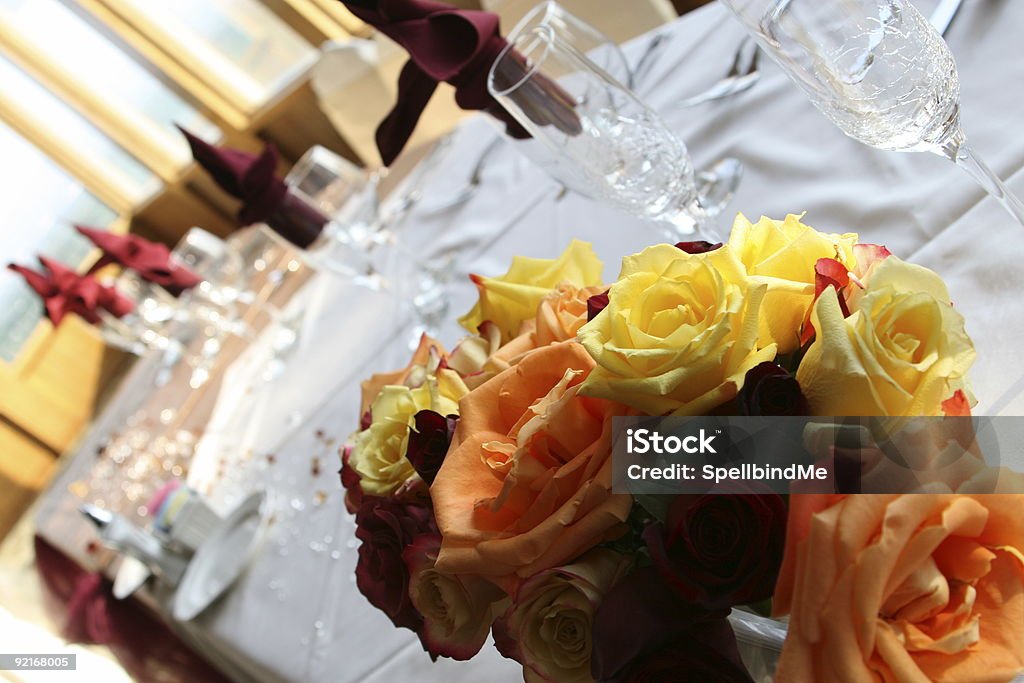 Mesa de bodas - Foto de stock de Abastecedor libre de derechos