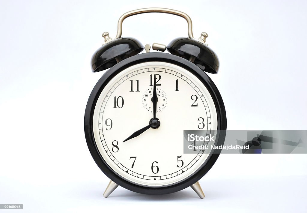 Wecker acht Uhr - Lizenzfrei 8 Uhr Stock-Foto