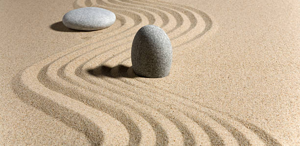 istock Stone garden in a zen style 92168155