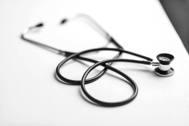 istock The stethoscope on the doctor's Desk 921684610
