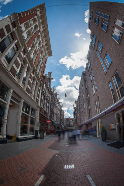 istock Traditional old buildings in Amsterdam 921685358