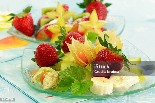 Frutas Frescas Postres Foto de stock y más banco de imágenes de Carambola - Carambola, Cena, Color - Tipo de imagen