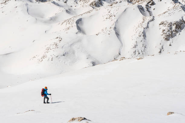 istock Mountaineering in winter 921699226