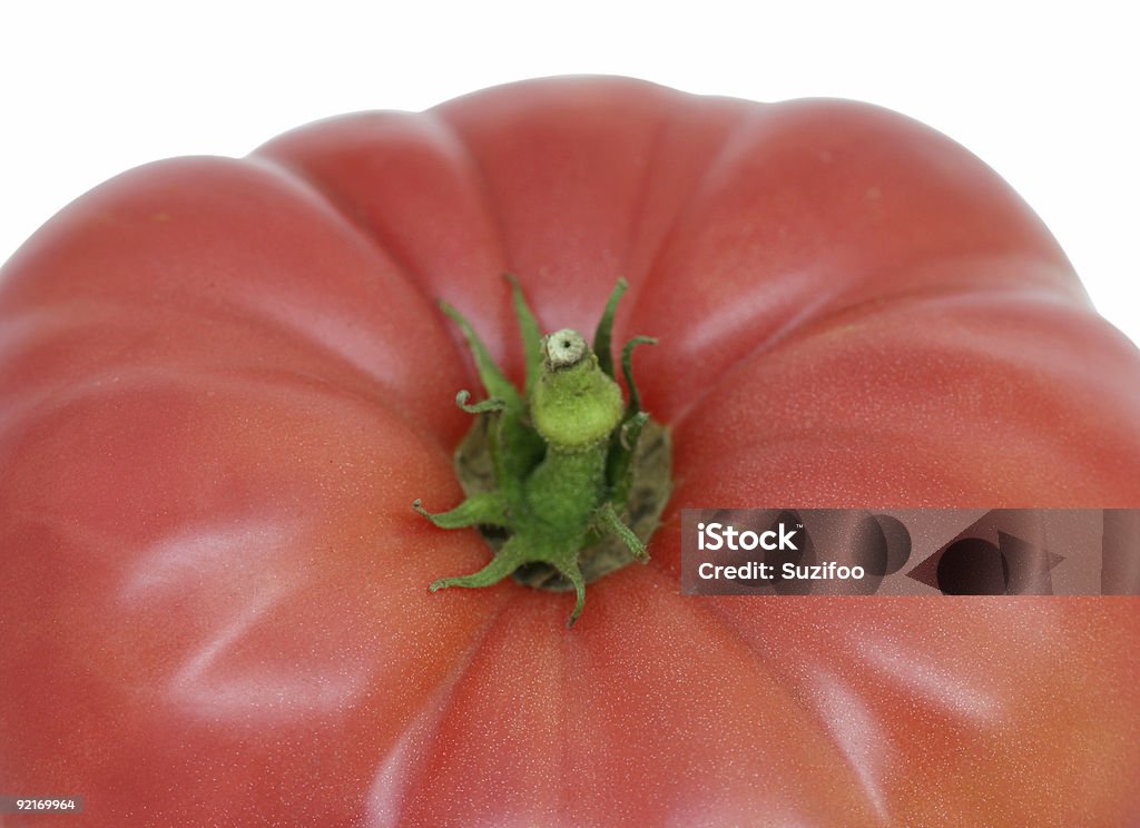 tomato closeup  Beefsteak Tomato Stock Photo