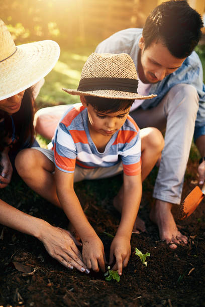 istock Gardening is one way to grow their bond 921702610