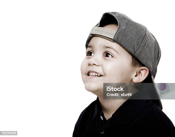 Boy Wearing Cap Stock Photo - Download Image Now - Boys, Child, Baseball Cap