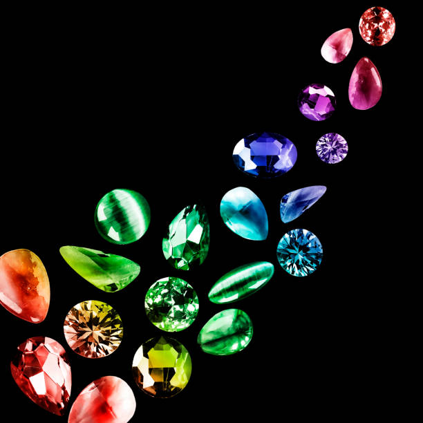 istock Colorful gemstones isolated 921704388