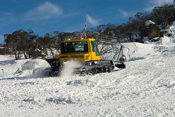 Snow Grooming  ski resort flash stock pictures, royalty-free photos & images