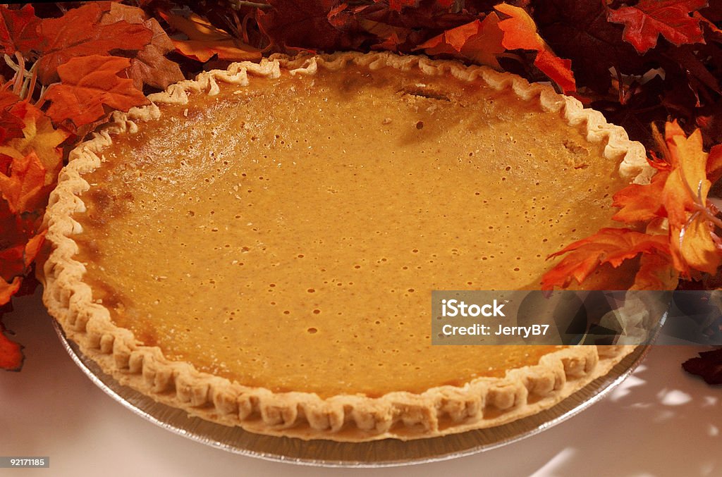 Leckere Pumpkin Pie - Lizenzfrei Kürbistorte Stock-Foto