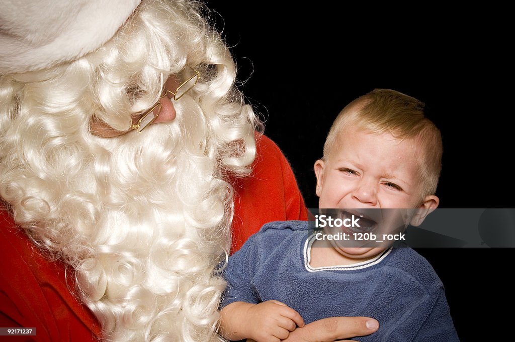 santa e Bebé - Royalty-free Pai Natal Foto de stock