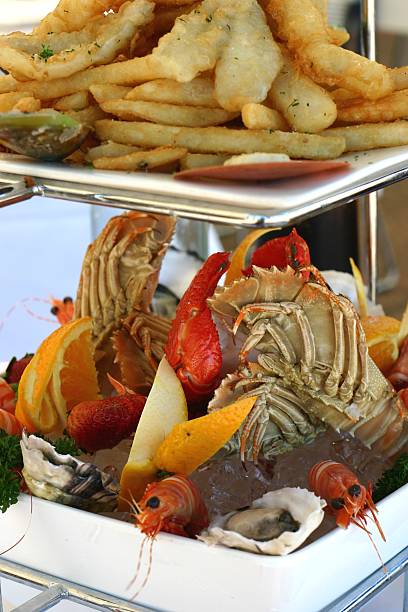 istock Hot and Cold Seafood Platter 92171557