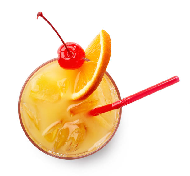 istock Glass of Tequila sunrise cocktail 921715864