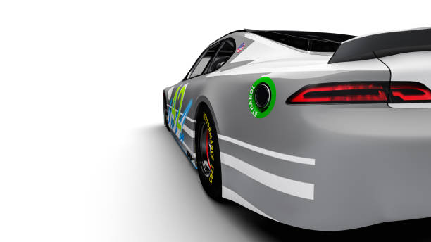 istock american stock car racing car, isolated on white 921721592